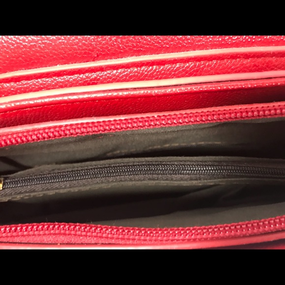 Red Pearl Cats Purse - Picture 8 of 12